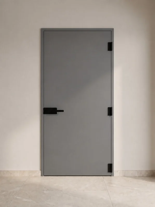 porta corta fogo vermelho
